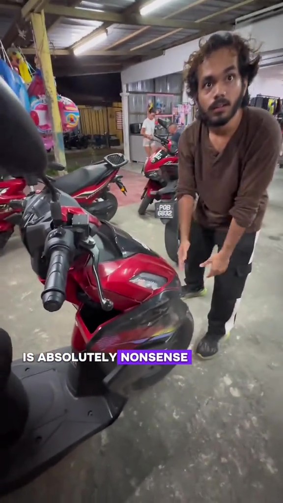 Pelancong Kesal Diminta RM1K Kerana Motor Sewa Kotor, Peniaga Dedahkan Kerosakan