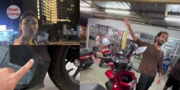 Pelancong Kesal Diminta RM1K Kerana Motor Sewa Kotor, Peniaga Dedahkan Kerosakan
