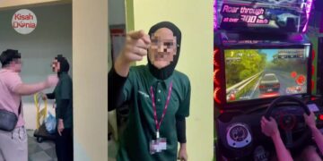 Bertengkar Di Pusat Arcade, Pelanggan Kesal Game Lumba Kereta Tiba-Tiba Ditutup