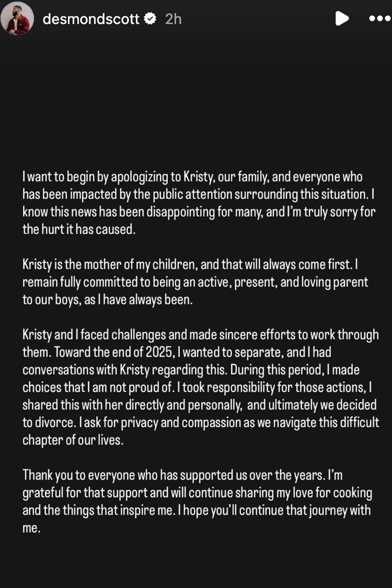 “Penghujung 2025, Saya Mahu Berpisah”-Desmond Scott Bersuara Isu Curang & Cerai