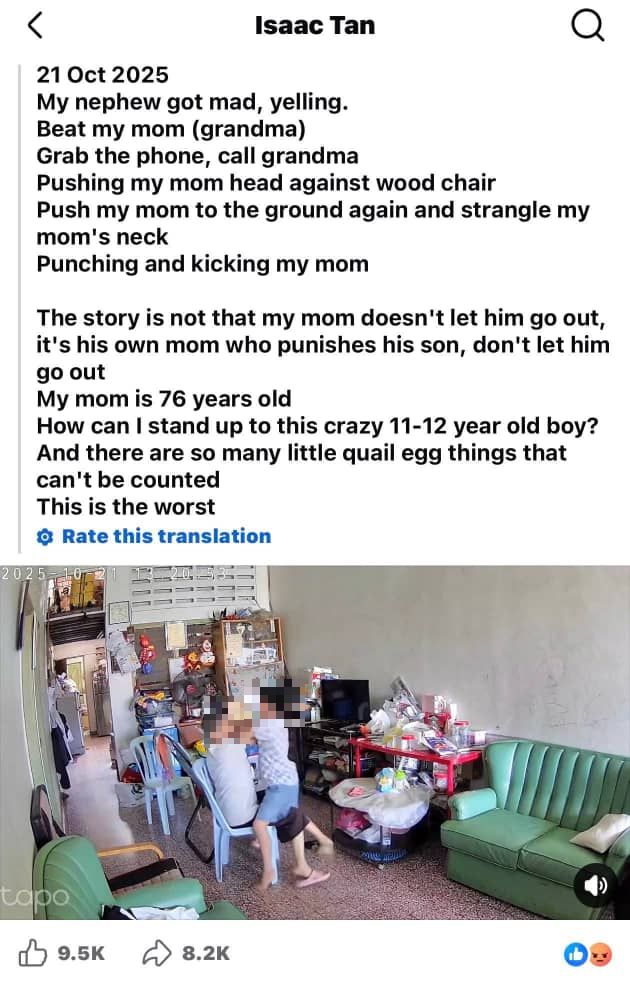 Pakcik Rotan Anak Saudara Buka Cerita, Pernah Selamatkan Kakak Dibantai Suami