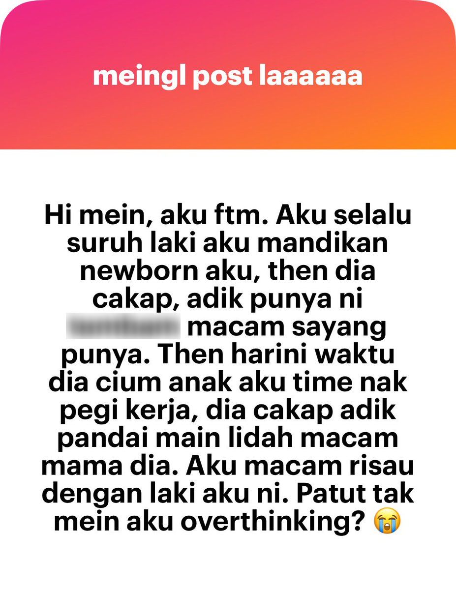 Mandikan Bayi Sendiri, Suami Samakan ‘Organ Bawah’ Anak Dengan Milik Isteri