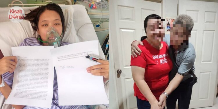 Surat Terakhir Penghidap Barah Tulang, Ayah Diam Ketika Isteri Baru Aniaya Anak