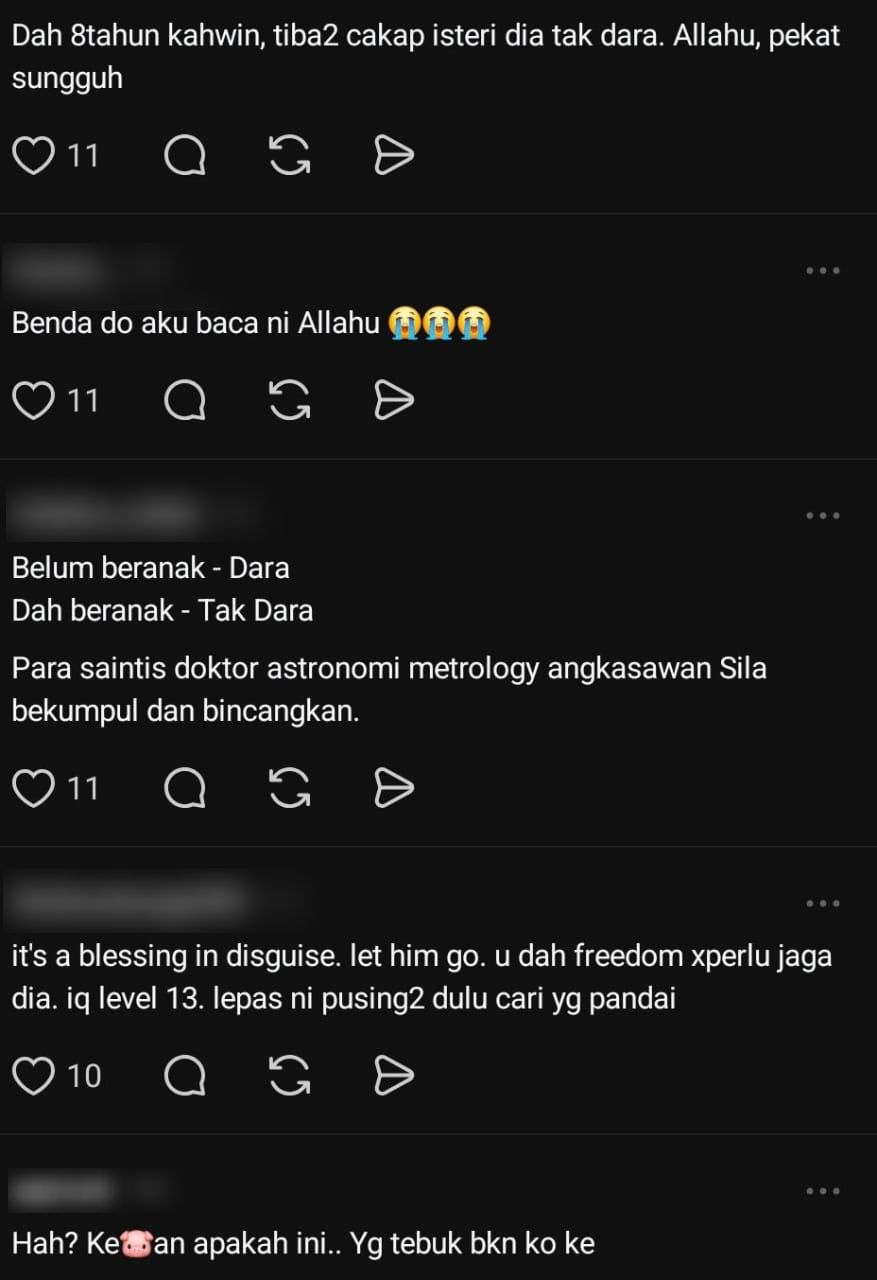 Dimadu Lepas TTC 8 Tahun, Isteri Pertama Hamil Ditalak Kerana Bukan “Anak Dara”