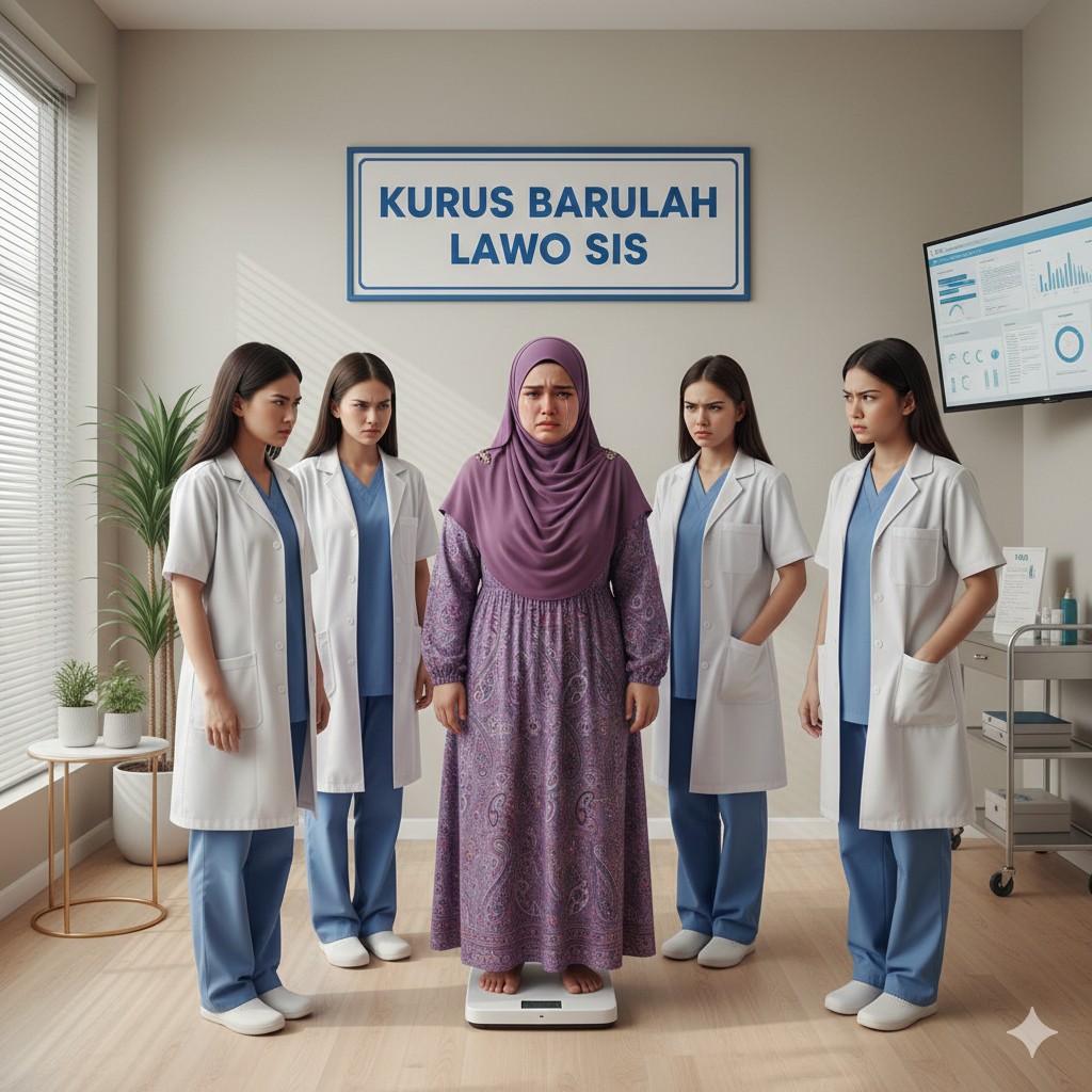 Wanita Dipaksa Langgan Pakej Kuruskan Badan, Tubuh Dikritik 4 Staf Dalam Bilik