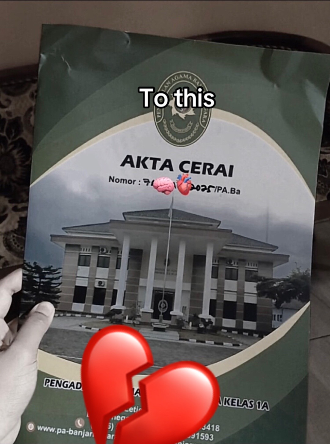 Muncul Kesan Lebam Lepas Akad Nikah, Wanita Disahkan Hipertensi Ditalak Suami