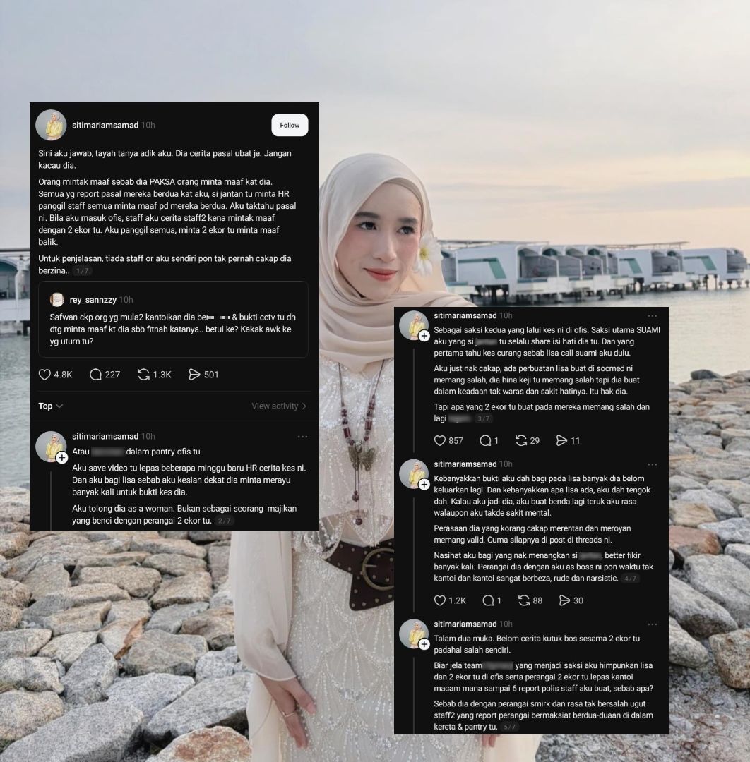 Saat Tahu Dicurangi, Bekas Bos Dedah Nurin Minta Maaf Dahulu Pada Wanita Ke-3