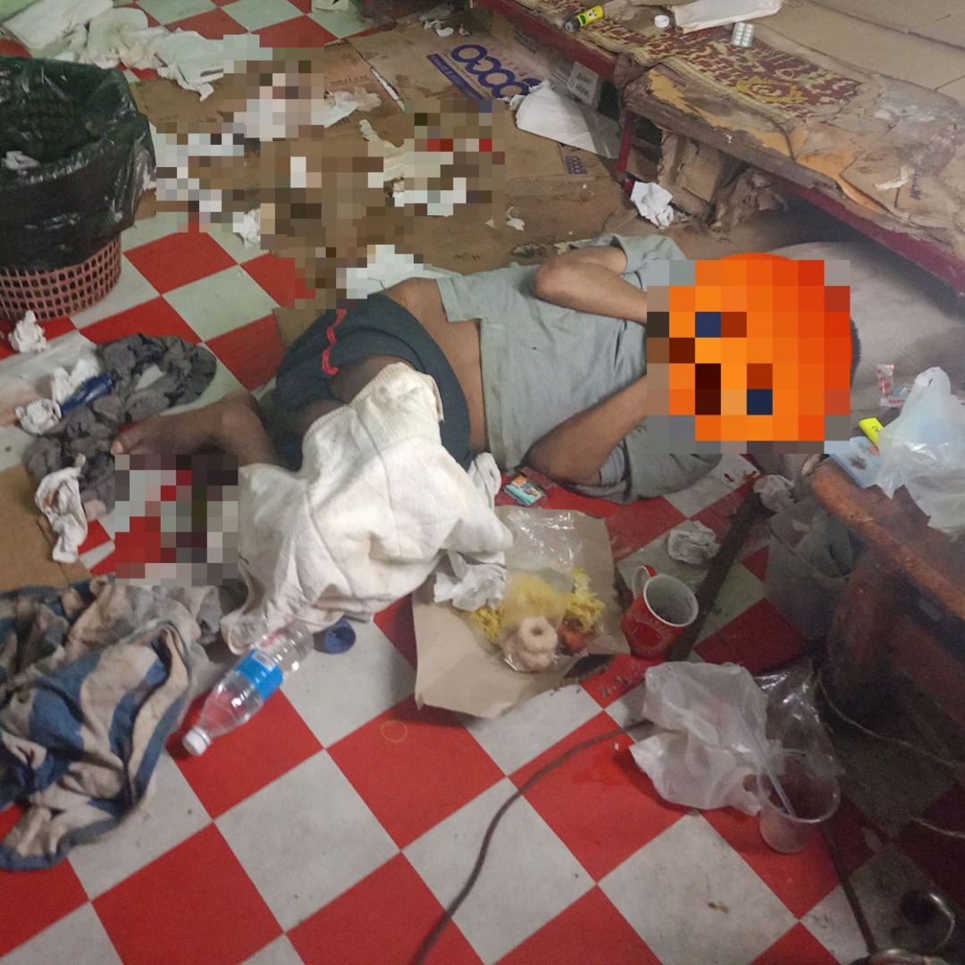 Anak Abaikan Bapa Strok Selama 2 Tahun, Dibiar Terlantar Bersama Najis