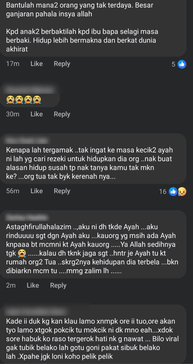 Anak Abaikan Bapa Strok Selama 2 Tahun, Dibiar Terlantar Bersama Najis