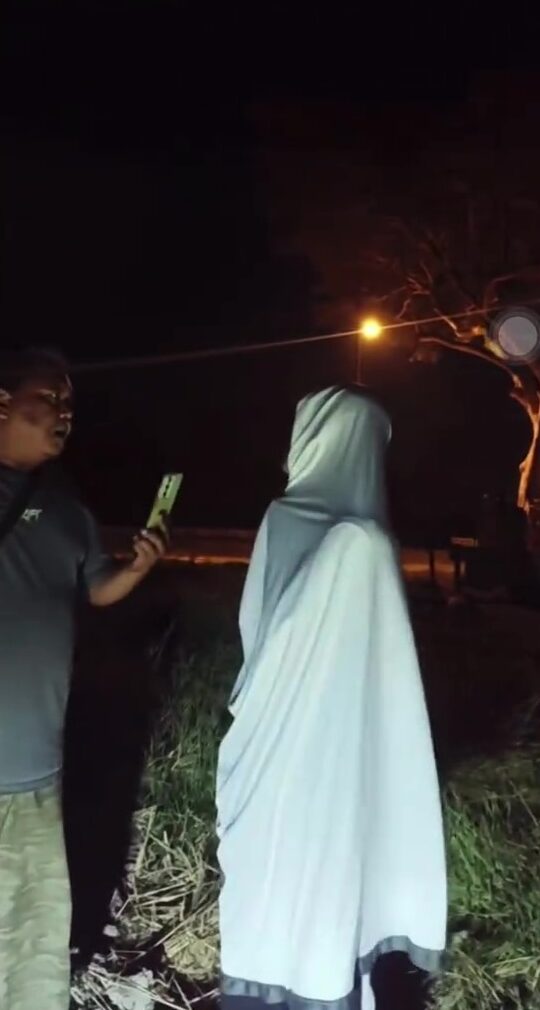 Ditangkap Saat Cuba Larikan Diri, ‘Pocong’ Parit Buntar Buat Permohonan Maaf