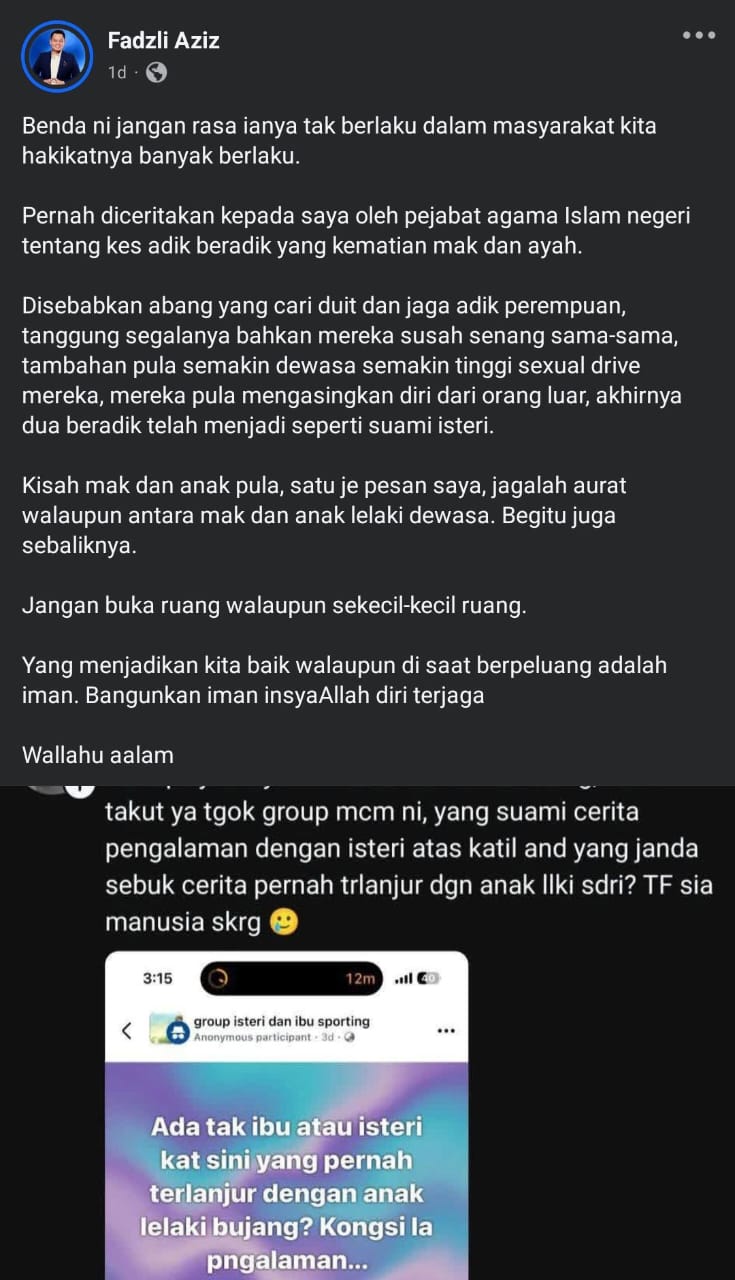 Susah Senang Bersama, 2 Beradik Yatim Piatu Terlanjur, Hidup Bak Suami Isteri
