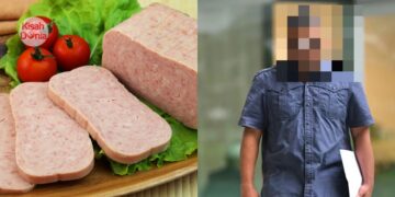 Kesal Anak Jiran Bising Bermain, Lelaki Lumur Daging Khinzir Sepanjang Koridor