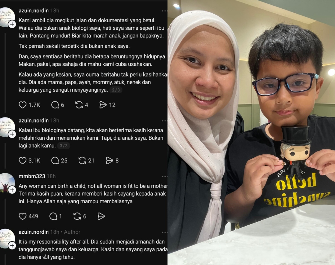 Dijumpai Di Masjid 8 Tahun Lalu, Wajah Anak Kini Seiras Ibu Angkat