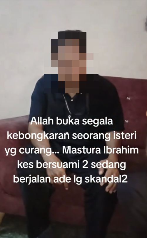 Lelaki Bongkar Isteri Miliki 2 Suami, Turut Curang Dengan Staf Pejabat Agama