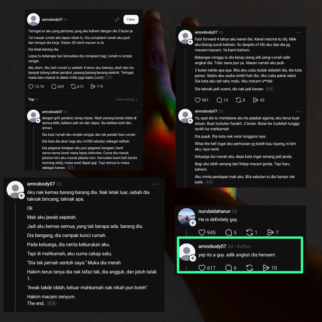 Suami Kerap Tidur Rumah Adik Angkat Alasan Jauh 35 Minit, Rupanya Songsang