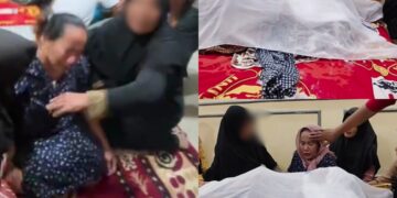 Ibu Berduka Anak Meninggal Dunia, Namun Perbuatan ‘Acik Baju Hitam’ Undang Kesal