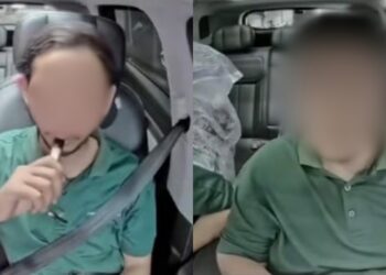 Anak Demam Panas Kerana Rindu, Pengasuh ‘Amma Appa’ Naik Motor Redah Hujan Lebat