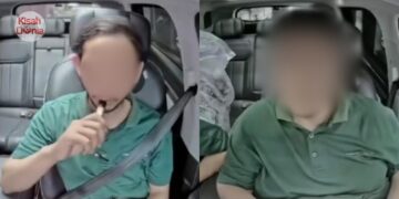 Staf Service Center Di Puchong Carut Pelanggan & Hisap Vape Dalam Kereta