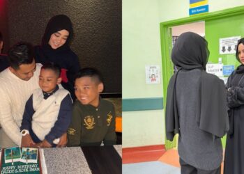 Anak Demam Panas Kerana Rindu, Pengasuh ‘Amma Appa’ Naik Motor Redah Hujan Lebat