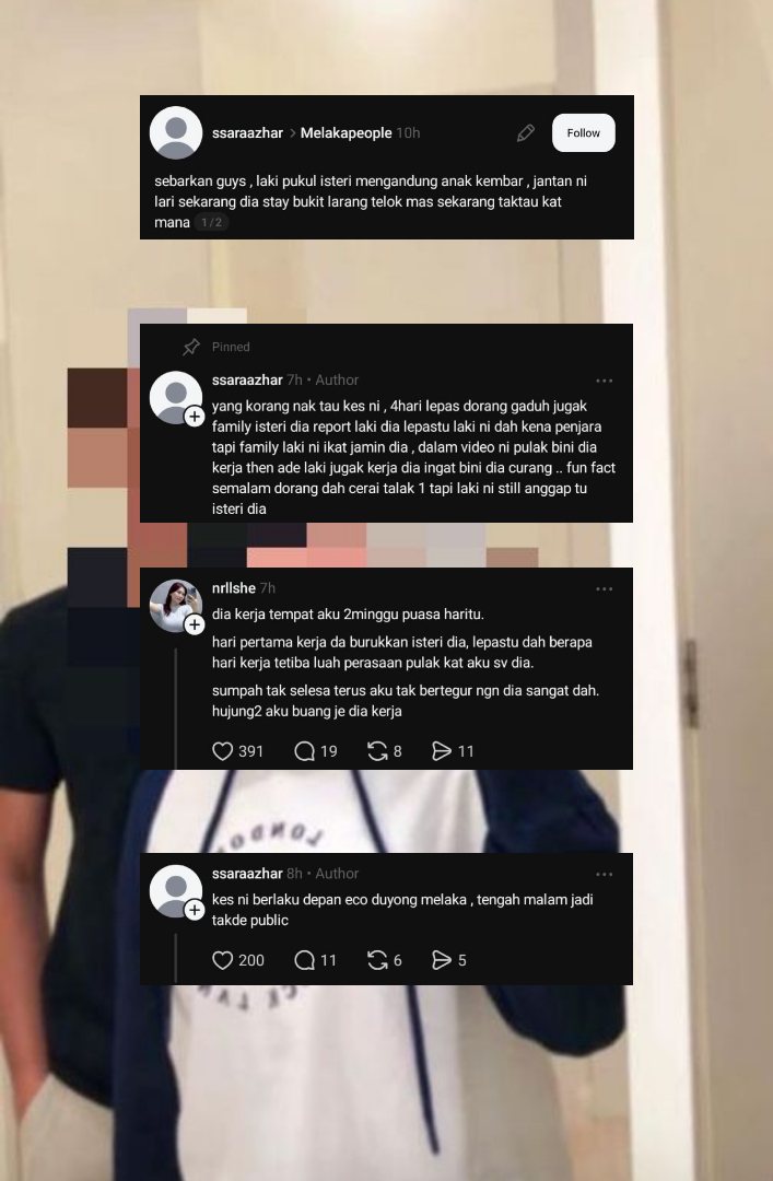 Tuduh Curang Di Tempat Kerja, Suami Kasari Isteri Hamil Kembar Jam 4.00 Pagi
