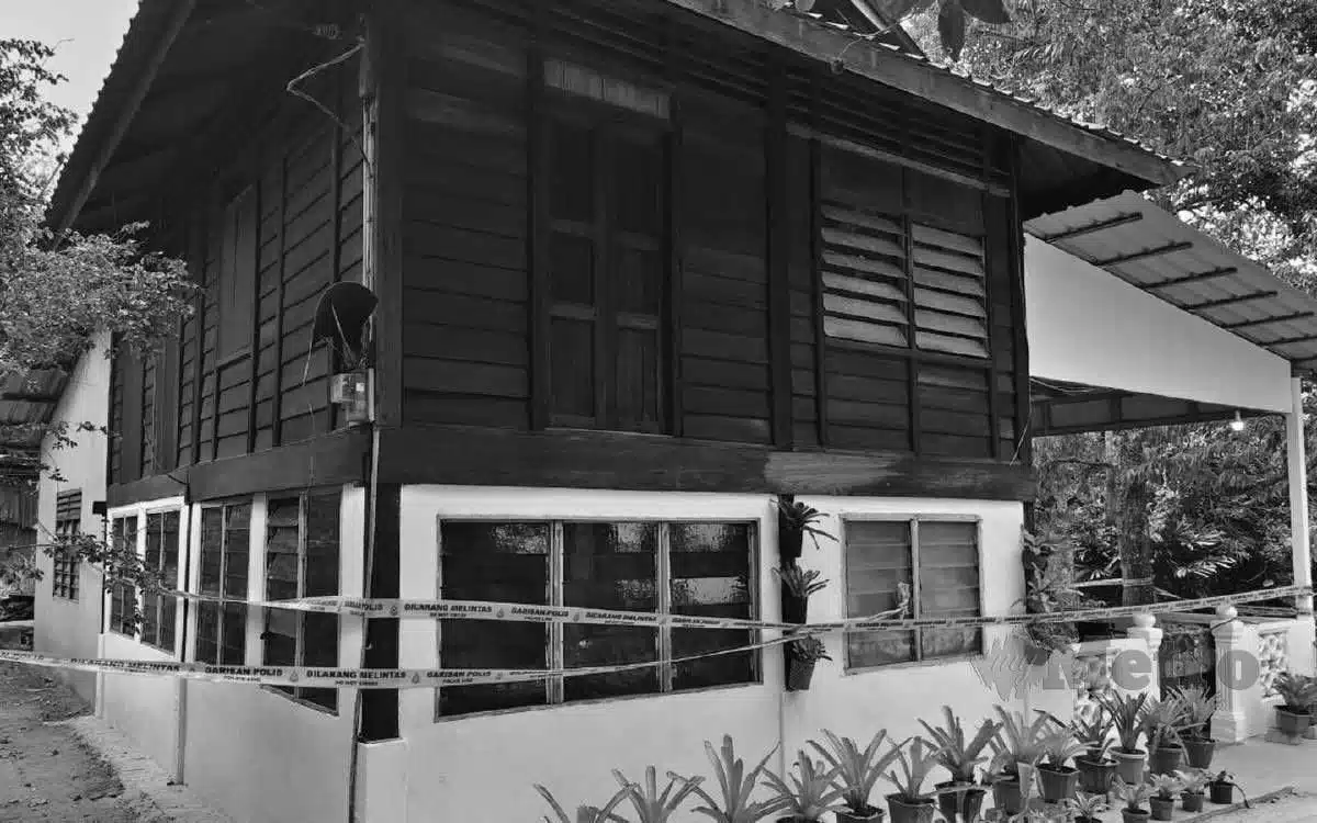 Anak Hidupkan Kemenyan Elak Bau Busuk, Tamat Hayat Diri Sewaktu Rumah Dikepung