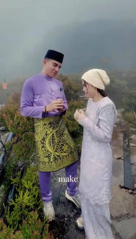 Melamar Atas Gunung Kinabalu, Syed Saddiq & Bella Astillah Bertunang Hari Ini
