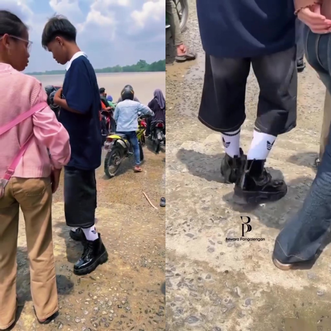 Gadis Ejek Outfit “Kampung”, Remaja Ini Rupanya Kehilangan Ibu Pada Malam Raya