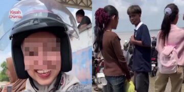 Gadis Ejek Outfit “Kampung”, Remaja Ini Rupanya Kehilangan Ibu Pada Malam Raya