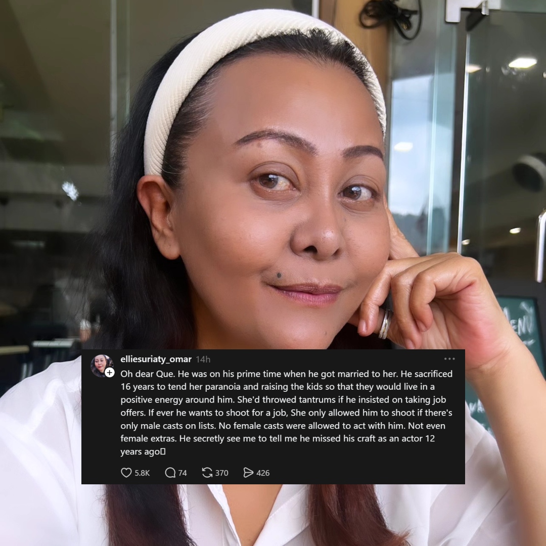 “16 Tahun Melayan Paranoia…Tiada Aktres Dibenarkan Berlakon Dengannya”- Ellie