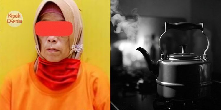 Suami Strok ‘Mengomel’ & Kuat Marah, Isteri Hilang Sabar Nekad Tuang Air Panas
