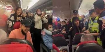 Penumpang China Kesal Kru Air Asia Tak Reti Bahasa Mandarin, Ini Kisah Sebenar