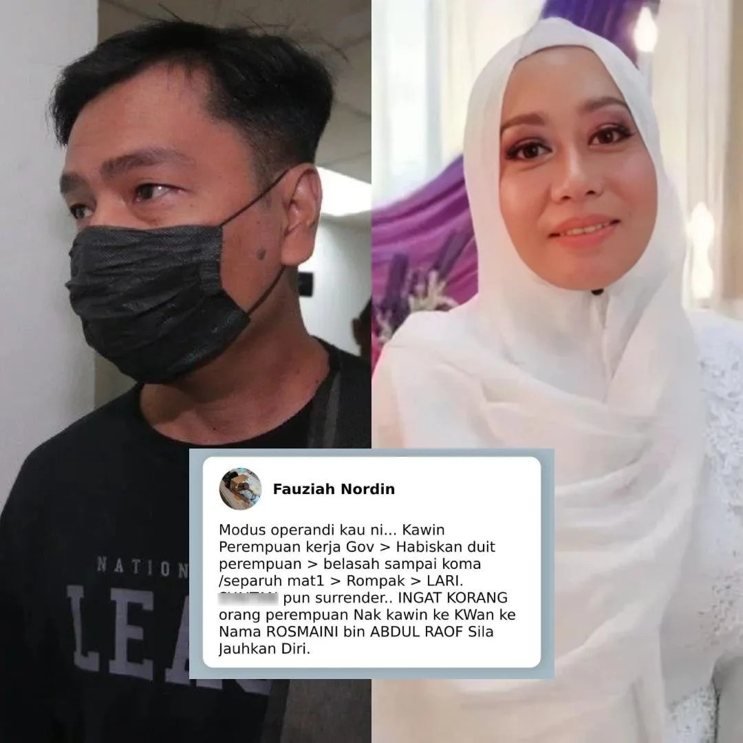 Modus Operandi : Kahwin Penjawat Awam, Habiskan Duit, Aniaya Sampai Koma & Lari