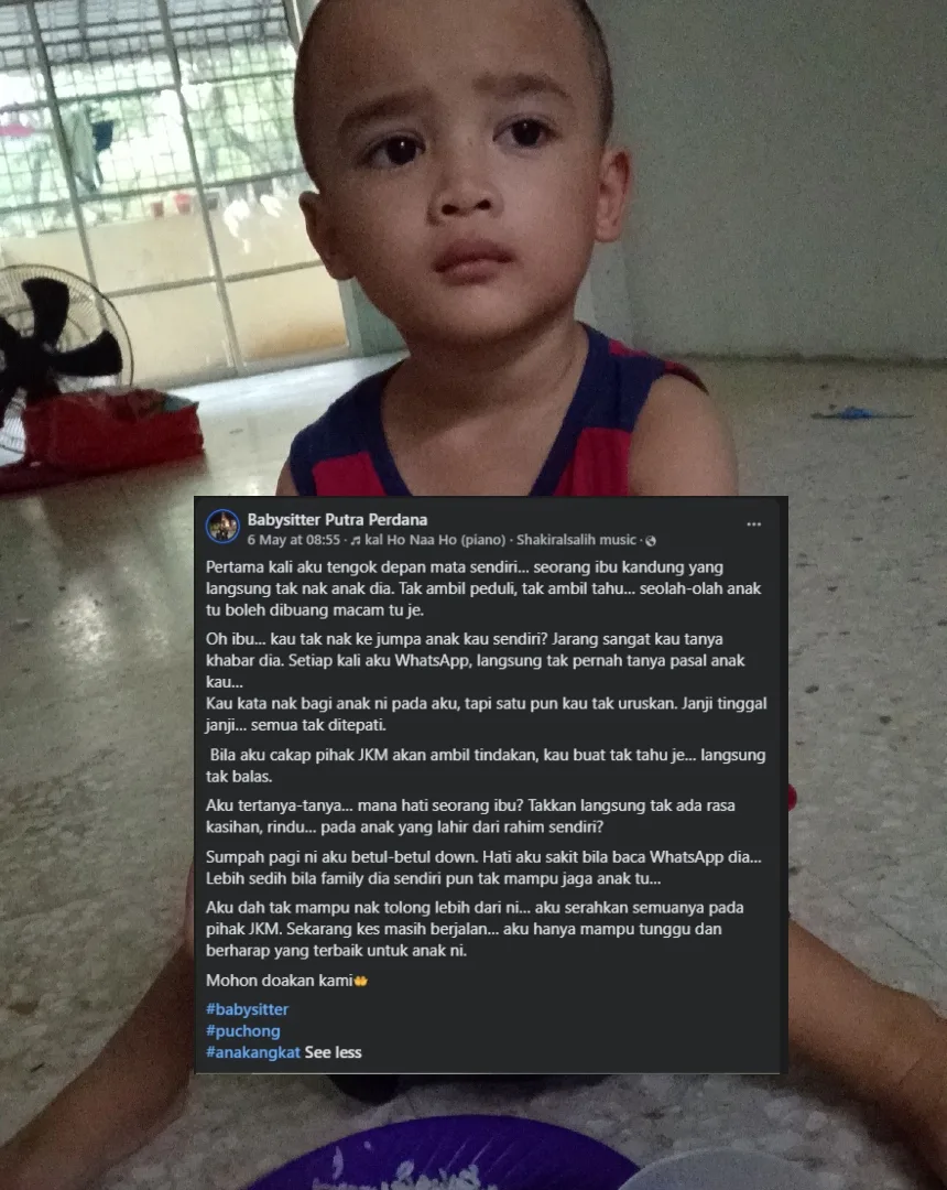 Ibu Letak Anak Di Rumah Pengasuh Sejak Mac & Menghilang, Langsung Tak Peduli