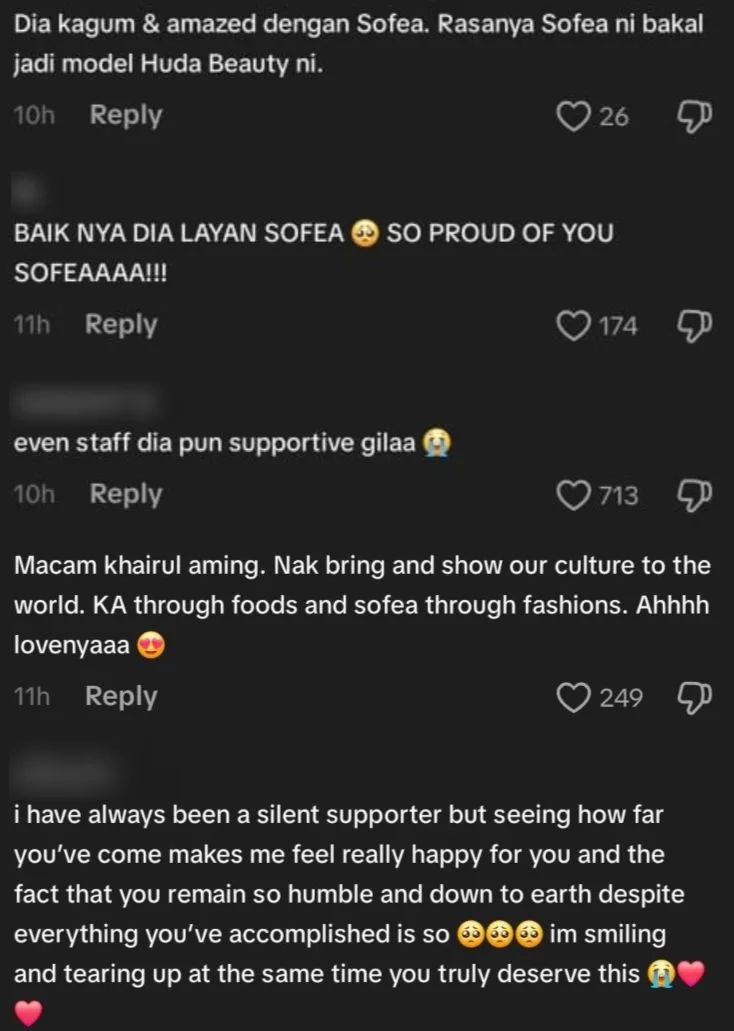 Sofea Shra Bertemu Pengasas Kosmetik Popular Huda Kattan! Pakaikan Kebaya Klasik