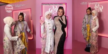 Sofea Shra Bertemu Pengasas Kosmetik Popular Huda Kattan! Pakaikan Kebaya Klasik