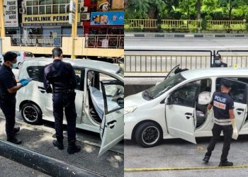 Polis Didapati Curang, Isteri Kejar Di Balai Hingga Terbongkang Masuk Kolam Ikan
