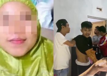 Polis Didapati Curang, Isteri Kejar Di Balai Hingga Terbongkang Masuk Kolam Ikan