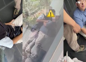 Polis Didapati Curang, Isteri Kejar Di Balai Hingga Terbongkang Masuk Kolam Ikan