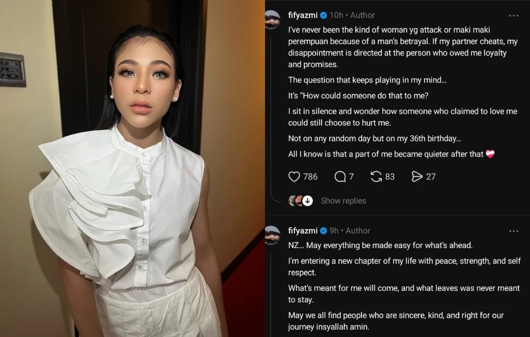 Dicurangi, Fify Azmi Dedahkan DM “Risau Bau Lelaki Lain, Takut You Tak Selesa”