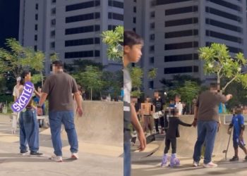 Bapa ‘Sound’ Pemain Skateboard Di Skatepark, Anak Mahu Main Kasut Roda