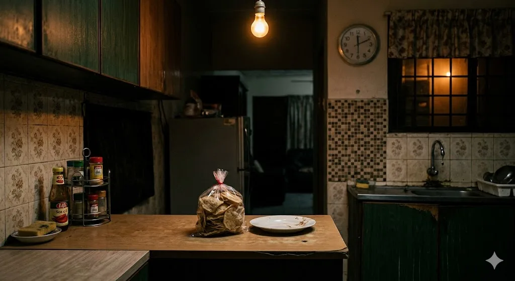Beli Keropok Menjelang Maghrib, Skirt Wanita Ditarik Tangan Misteri Saat Memasak