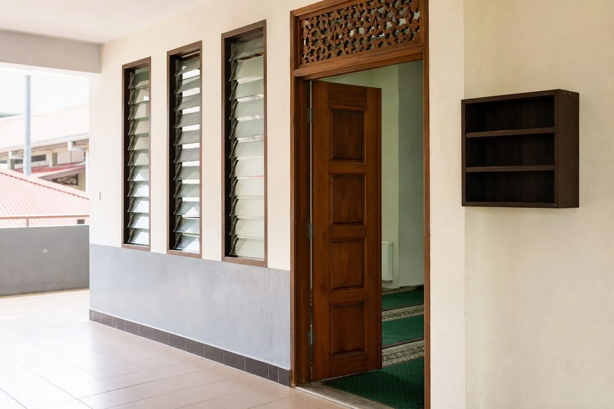 Surau sekolah tempat kejadian berlaku