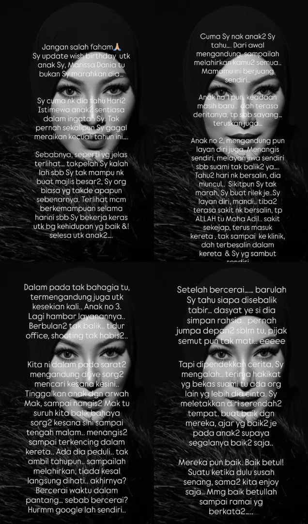 “Anak No 1, Dah Rasa Derita..Dalam Tak Bahagia, Termengandung Anak No 3” – Abby