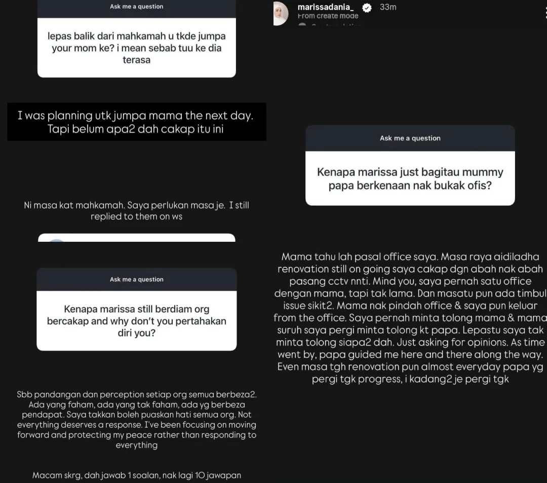 “Kenapa Forward Dijadikan Isu Sedangkan Everyone Dapat Jemputan Sama” – Marissa