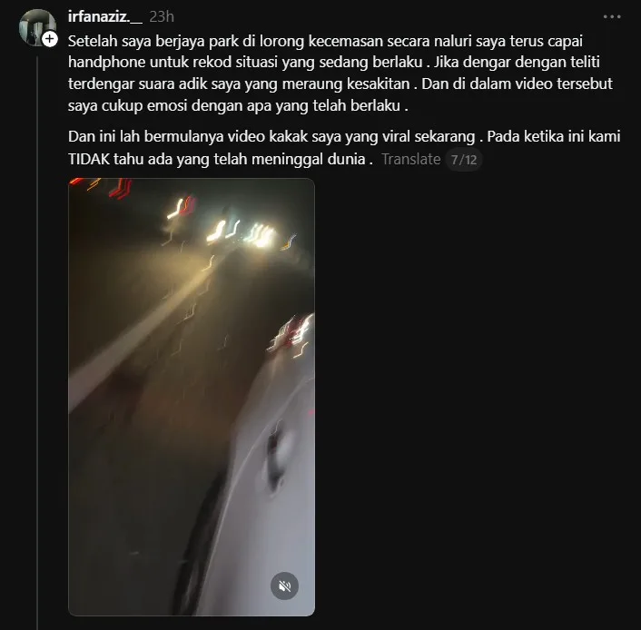 NAHAS 12 MOTOSIKAL RXZ : Dituduh Melulu Tukar Lane, Pemandu Vios Dedah Kebenaran