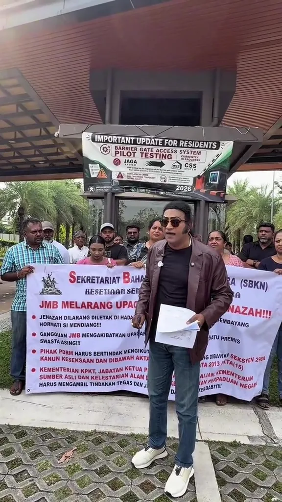 Tunggu Sampai 12 Malam, Pihak Pengurusan Rumah Larang Jenazah Bapa Dibawa Masuk