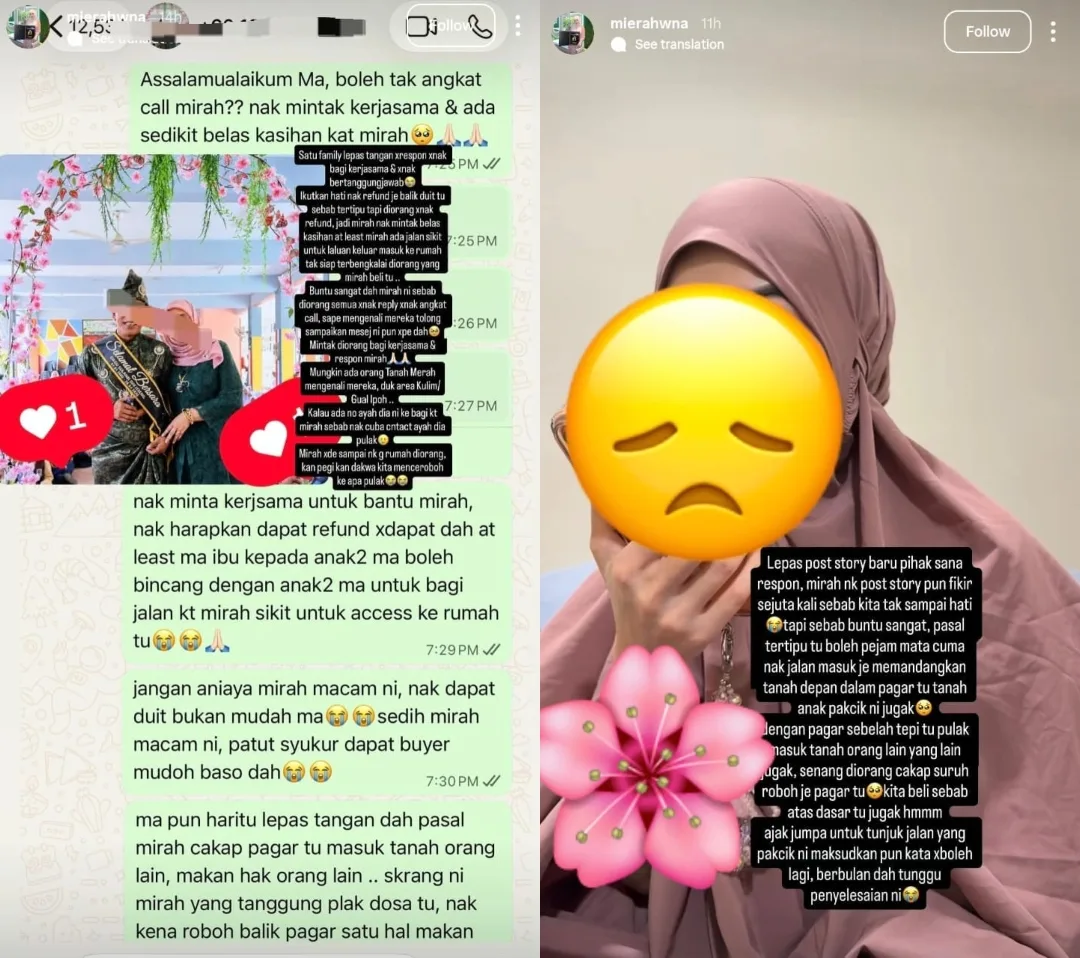 Founder Beli Tanah RM450,000 Cash, Terkilan Ditipu, Rupanya Tiada Jalan Masuk