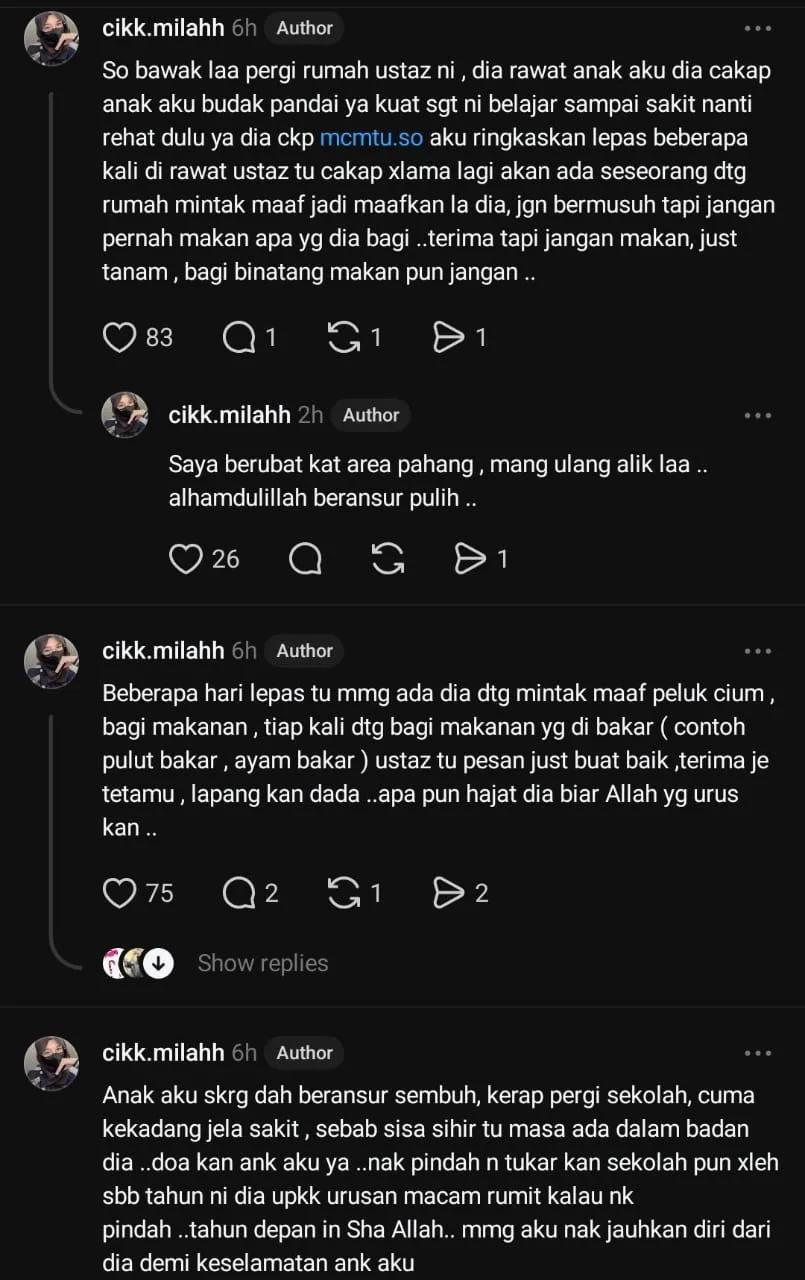 Murid Darjah 5 Cemerlang Akademik Disihir Ibu Rakan Sekelas-“Muntah Hijau Busuk”