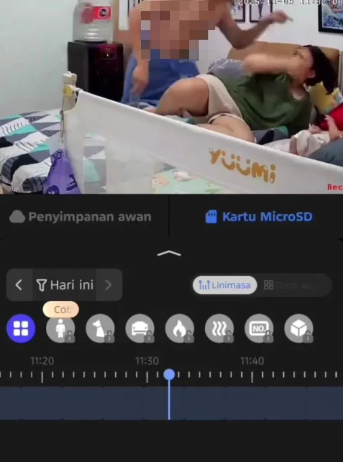 Suami Kasari Isteri Sambil Gendong Bayi, Ikut Tersembam Ke Lantai