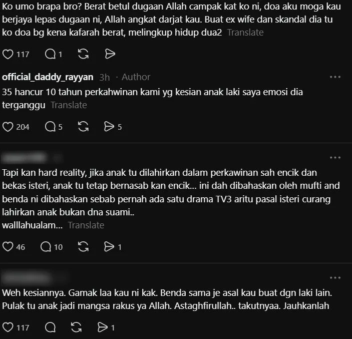 Wanita Curang Dengan Askar TLDM, Ujian DNA Sahkan Status Anak Tak Sah Taraf